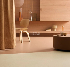 Forbo Marmoleum Solid Cocoa 3592 salted caramel фото 2 | FLOORDEALER